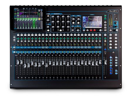 Allen & Heath QU-24C 30 In 24 Out Compact Digital Mixer, Chrome Edition Online now