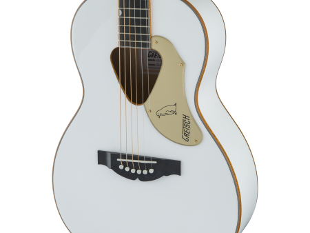 Gretsch G5021WPE Rancher™ Penguin™ Parlor Acoustic Electric Guitar, White For Cheap