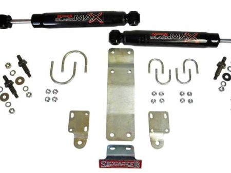 Skyjacker 2007-2017 Jeep Wrangler (JK) (Use w  OEM Tie Rods) Dual Steering Damper Kit w  Black Max Cheap