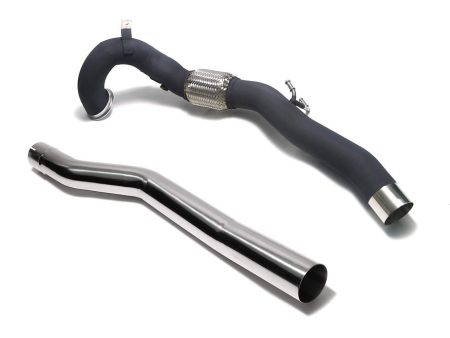 ARMYTRIX Ceramic Coated High-Flow Performance Race Downpipe   Secondary Downpipe Audi S3 8V | VW Golf R MK7 Cheap