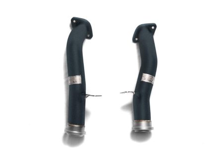 ARMYTRIX Ceramic Coated Race Downpipe w Cat-Simulator Mercedes-Benz LHD W205 2015-2021 Cheap