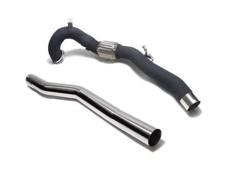 ARMYTRIX Ceramic Coated High-Flow Performance Race Downpipe & Secondary Downpipe w Cat Simulator Audi S3 Sportback | Sedan 8V 2013+ Online now