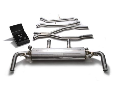 ARMYTRIX Stainless Steel Valvetronic Muffler Mercedes-Benz GLE43 AMG | GLE400 | GLE450 C292 2016-2020 For Sale